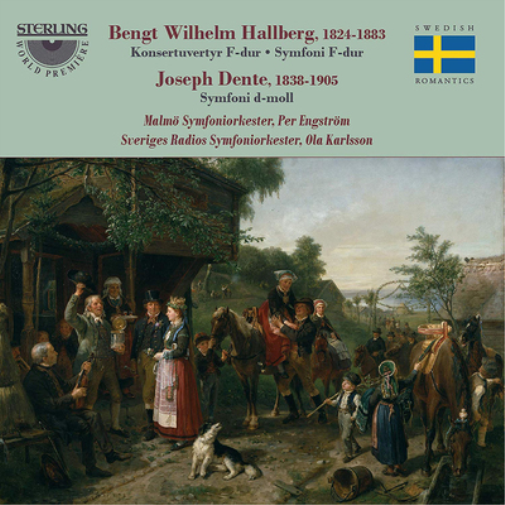 Bengt Hallberg Bengt Wilhelm Hallberg: Konsertuvertyr F-dur/Symfoni F-dur/. (CD)