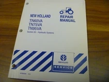 New Holland TN60VA Tractor Hydraulic System Schematic Service Manual 87352283