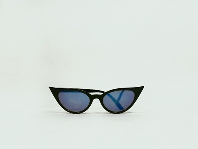 SONNENBRILLE CATEYE ROCKABILLY ACETAT MIU DEMNA VINTAGE BOTTEGA Y2K 90er DESIGN