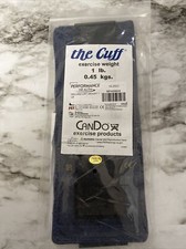 The Cuff Adjustable Ankle exercise Weight 1 lb, Rehab, CANDO 10-2503