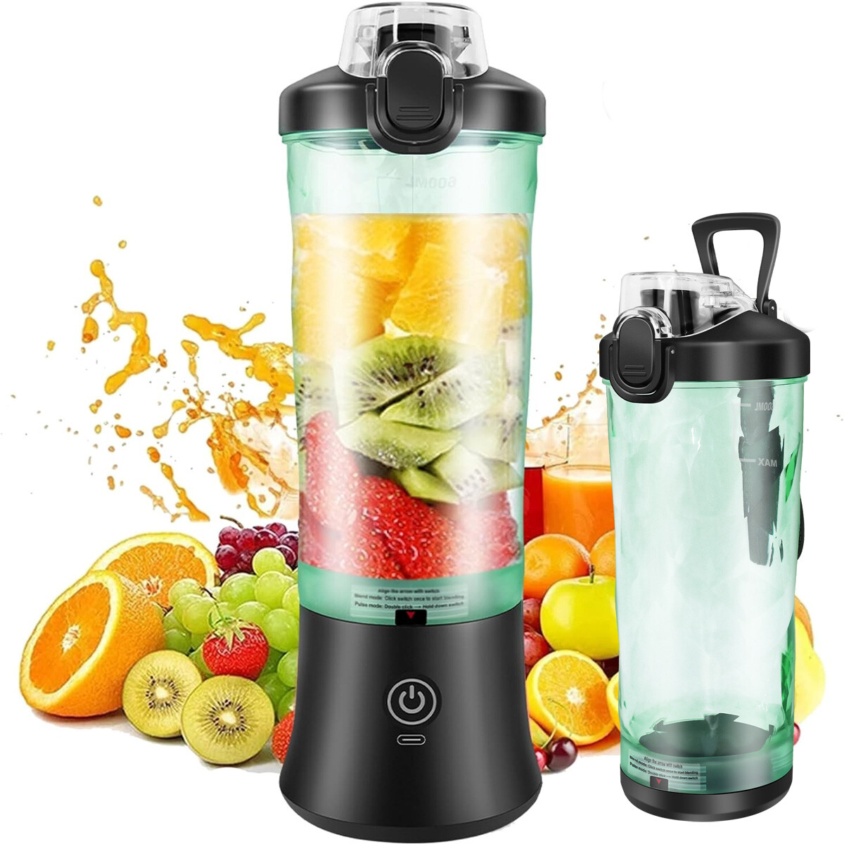 Portable Blender Personal Bottle Powerful Mini Fresh Juice,Blender Juicing  Cup