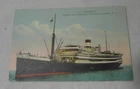 Old postcard - postcard - liner FOUCAULD Cie des Chargeurs Réunis