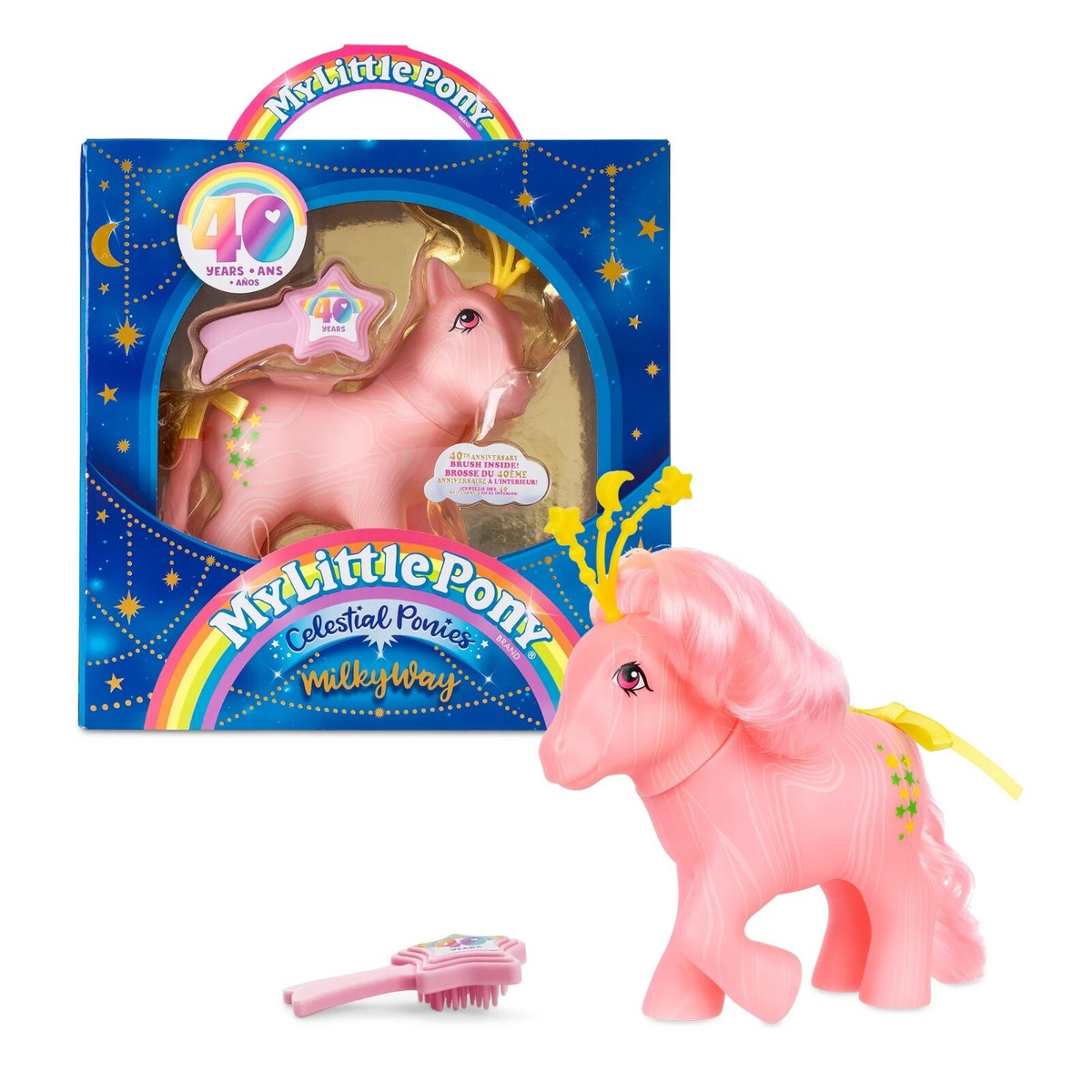 【Milky】PAO 1 6 My Little Pony Celestial Ponies Milky Way Figure MLP Retro