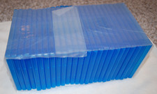 25 Double Blu-Ray Standard Empty Replacement Boxes Cases 2 Disc 12mm BR2R12BL