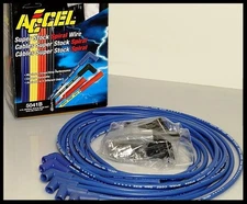 ACCEL 5000 SERIES PLUG WIRES SBC 350 383 400 HEI & POINT DIST. 5041-B CLEARANCE