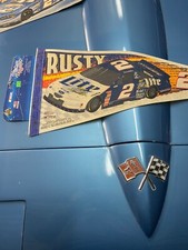 NASCAR pennant 2002 Rusty Wallace LE  #479 of 5000