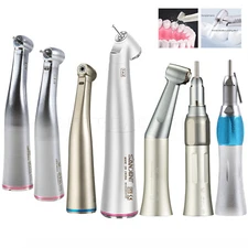 Dental 1:1/1:4.2 /1:5 Contra Angle Fiber Optic LED Low Speed Handpiece Fit NSK