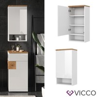 HäNgeschrank Badschrank BadezimmermöBel Eden Weiß Artisan Modern 40X60 Cm Vicco