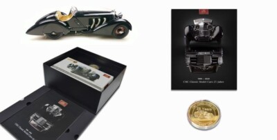 Mercedes-Benz SSK  Black Prince  1932 MEMORIAL EDITION CMC S-017  1:18 NEU & OVP