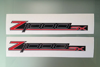 Z1000SX Fairing Decals / Stickers (Any Colour) | eBay