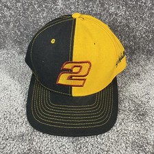 Vintage Rusty Wallace SnapBack Hat 90s Nascar Cap Miller Racing Numteg USA