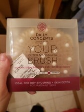 Daily Concepts Your Detox Massaging Brush 100 Natural Bristles Vigorous