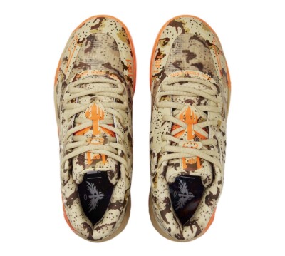 Puma LaMELO Ball MB.01 Digital Camo Pale Khaki Orange 379217-01