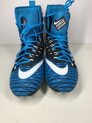 teal color football cleats
