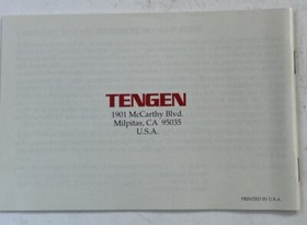 R.B.I. RBI Baseball tengen gold CIB Nintendo NES rare black cart