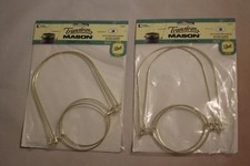 Transform Mason Loew Cornell 4pc Gold-Tone Wire Handles for Ball Mason Jars NIP