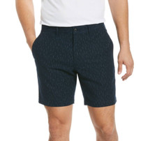 Original Penguin by Musingwear Mens Print Chino Shorts Size 30 Blue