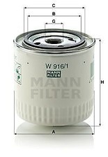 MANN-FILTER W 916/1 Ölfilter für FORD MG MORRIS SAAB SEAT TALBOT