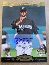 2008 Upper Deck Timeline 1995 SP Top Prospects Autograph Burke Badenhop Rookie
