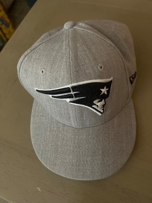 New Era New England Patriots Snapback Hat Gray NFL Cap