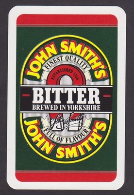 John Smith's Brewery Bitter. Einzelspielkarte