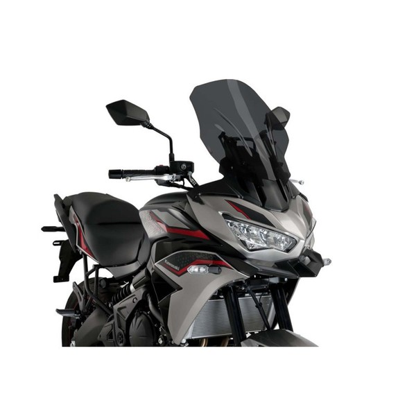 Puig Touring Windschutzscheibe FUR Kawasaki Versys 650 22-25 Dunkel Getont-image