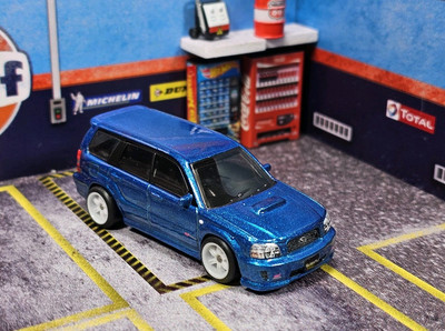 Custom Hot Wheels Premium 2024 Modern Classics Subaru Forester STi Real Riders 