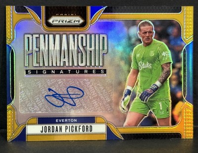 2024-25 Panini Prizm Premier League Jordan Pickford Penmanship 