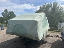 1946 higgins camper in good shape,original canvas and tires