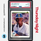 1990 UPPER DECK #156 KEN GRIFFEY JR. PSA 10