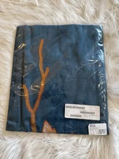 Bode New Bell Flower Scarf Embroidered Blue Multi