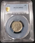 1916 Buffalo Nickel PCGS MS62