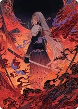 Nibelheim Aflame (35/53) - Art Series NM (Art Card) [Magic MTG]