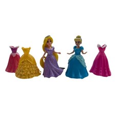 Polly Pocket Disney Princess Magic Clip Dolls...
