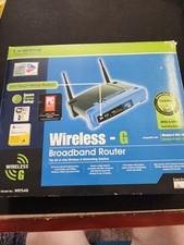 Linksys WRT54GL 54 Mbps Wireless-G Broadband Router Tested working in orig pkg
