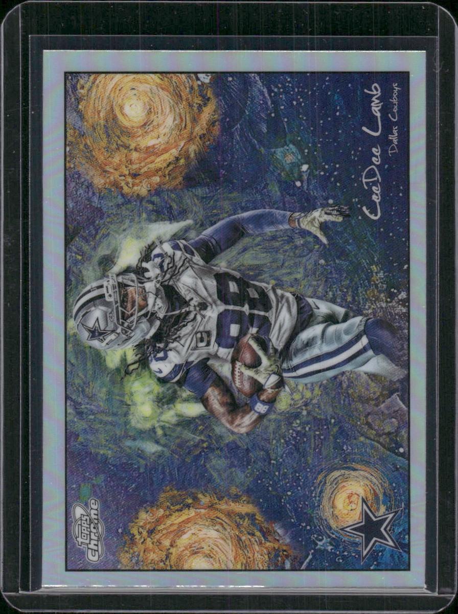 2025 Topps Chrome Cosmic #STN-18 CeeDee Lamb Stars in the Night
