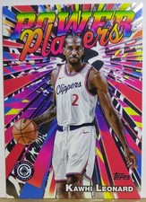 2025-26 Topps Basketball Kawhi Leonard Power Players Insert