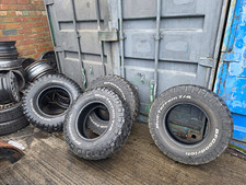 265 70 16 x4  PART WORN TYRES BFGOODRICH ALL TERRAIN   