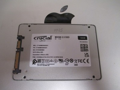  Apple Mac OS High Sierra 2,5'' 1000GB 1TB SSD Solid State Drive Crucial