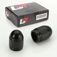 2X Ventilkappe Reifenventil Ventil Kappe Patrone Schwarz FÜR Pkw Lkw Motorrad