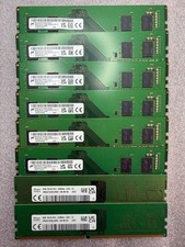 Lot of 8 8GB Micron SK Hynix PC4-3200AA DDR4 Desktop Memory