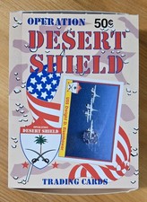 1 Paetial Box of 1991 Operation Desert Shield Cards Pacific (21 Sealed Packs)