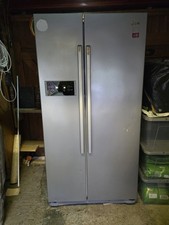 American Style Fridge Freezer Grey - Lowest Price