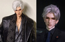 1/3 BJD Doll Head Only Single Head qc Face Make UP or Without Makeup Resin