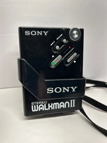 SONY Walkman WM-2 Cassette Player *New Belt* *Works* *Cleaned*