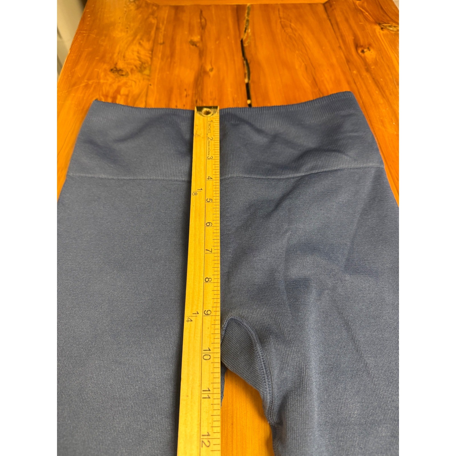 Fabletics Navy Blue Seamless Leopard Leggings Siz… - image 6