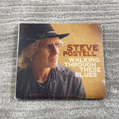 Steve Postell CD Walking Through These Blues Album Blues Rock 2023 New Sealed