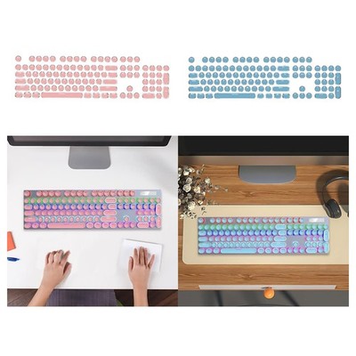 Pudding Keycaps 104 Key Keyboard Key Caps Ersatz Komfortables Tippen