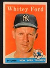 1958 Topps #320 Whitey Ford Baseball Card VG- w/Light Creases