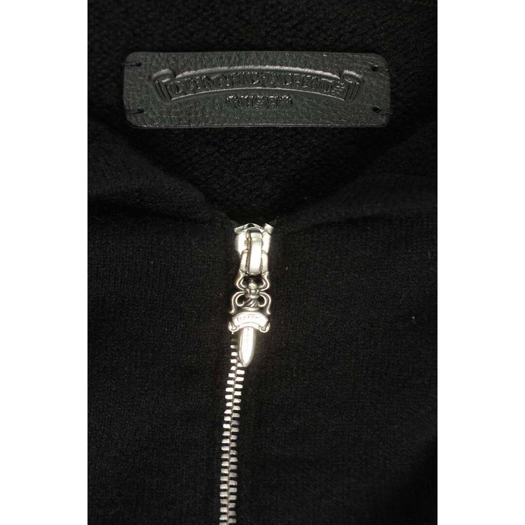 Chrome Hearts U LIFE SENTENCE Sleeve Floral Embroidered Cashmere Zip up Used 1a3 thumbnail 4